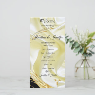 Carte Fleurs Abstraites d'argent ou d'or sur - Silk & Ar