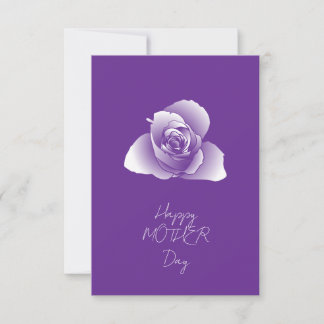 Carte Fleurs aux nuances d'art blanc raffiné