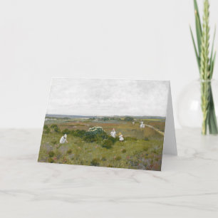 Carte Fleurs balnéaires   William Merritt Chase