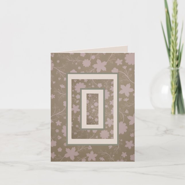 Carte Fleurs blanches (Devant)