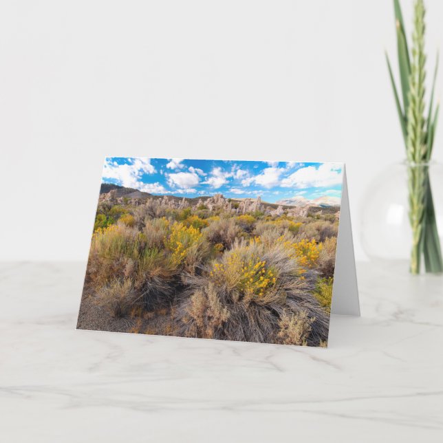 Carte Fleurs | Blooming Sagebrush Californie (Devant)