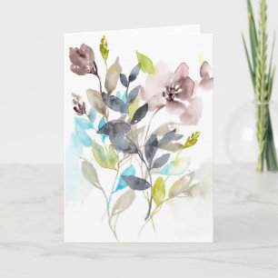 Carte Fleurs dans le mélange