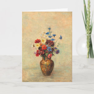 Carte Fleurs dans un Vase