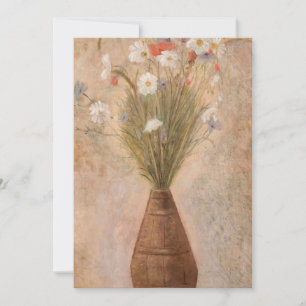 Carte Fleurs de champ   Tadeusz Makowski