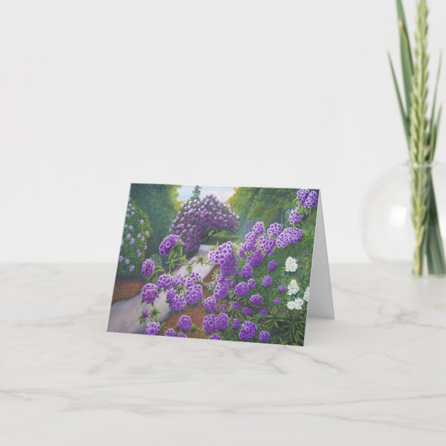 Carte Fleurs de Highland Park (Devant)