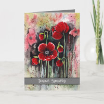 Fleurs De Pavot En Aquarelle