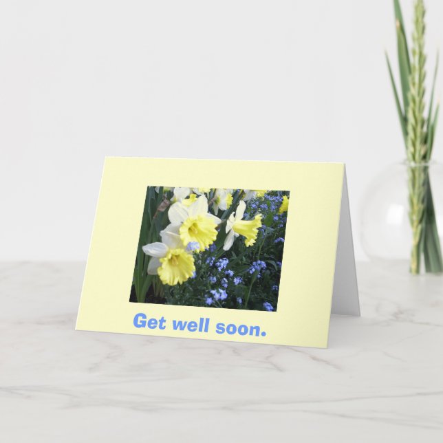 Carte Fleurs de printemps (Devant)