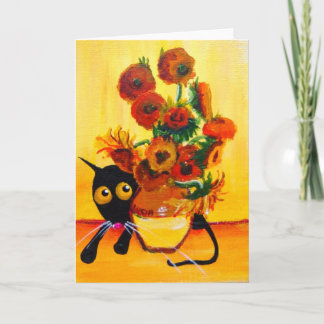 Carte Fleurs de soleil