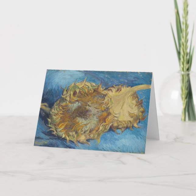 Carte Fleurs de soleil | Vincent van Gogh (Devant)