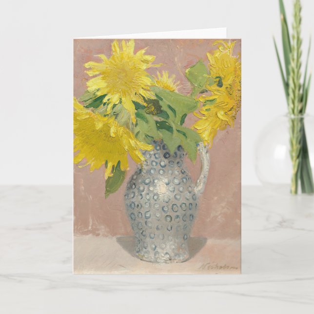 Carte Fleurs de soleil | William Nicholson (Devant)