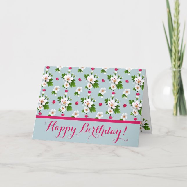 Carte Fleurs d'épines (Devant)