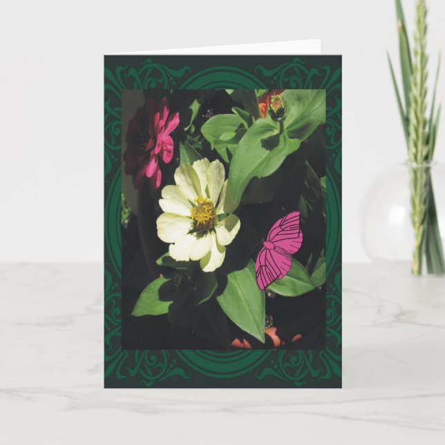 Carte Fleurs d'été (Devant)
