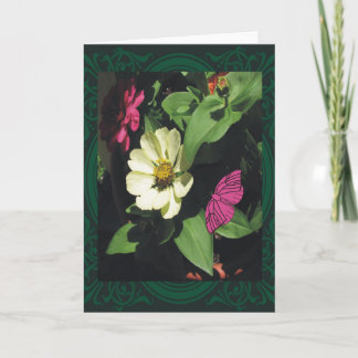 Carte Fleurs d'été