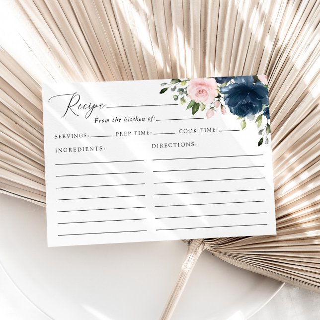 Carte Fleurs Marine, Fleurs Roses, Recette Fête des mari (Créateur téléchargé)