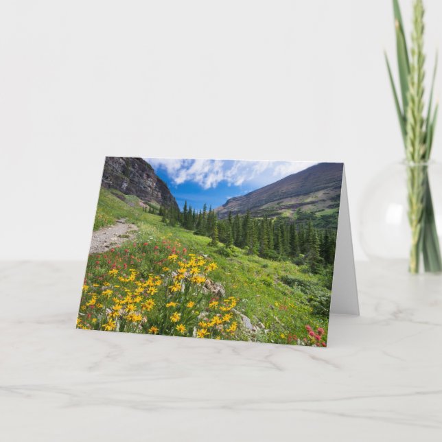 Carte Fleurs | Montana Flower Path (Devant)