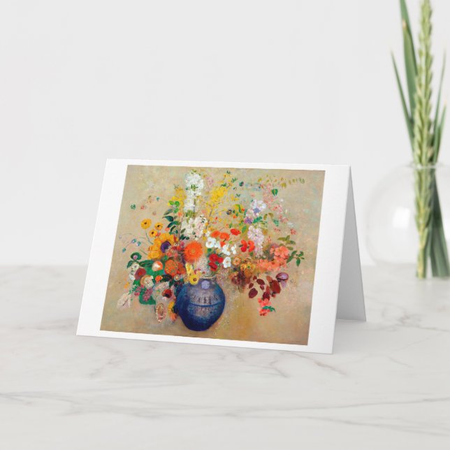 Carte Fleurs, Redon (Devant)