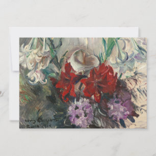 Carte Fleurs romaines   Lovis Corinth