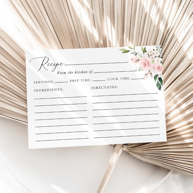 Carte Fleurs Rouges, Fleurs Roses, Recette Fête des mari (Créateur téléchargé)