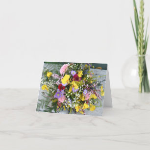 Carte Fleurs sauvages