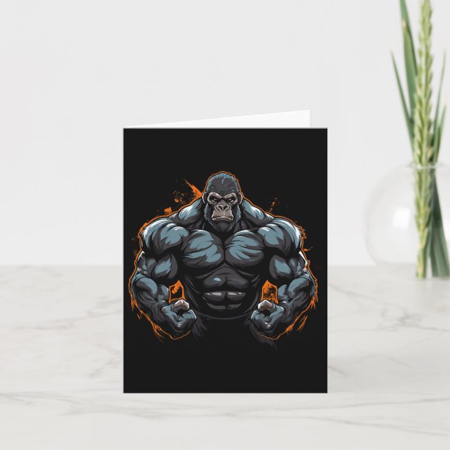 Carte Flexion Gorille (Devant)