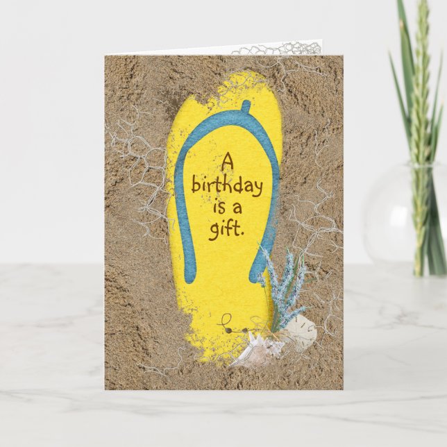 Carte Flip-Flop d'été (Devant)