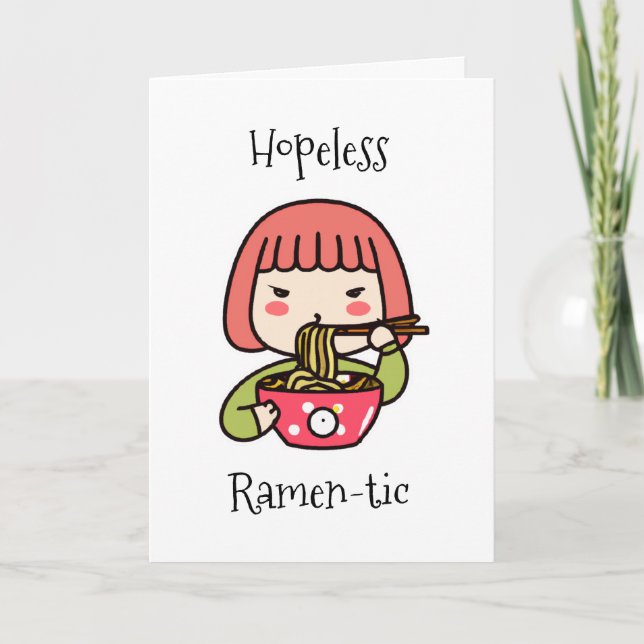 Carte Flirty mignonne pour lui ou elle (Devant)