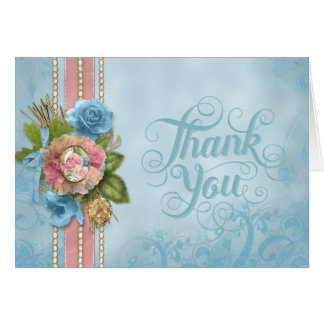 Carte Floral Bleu Toutes les occasions