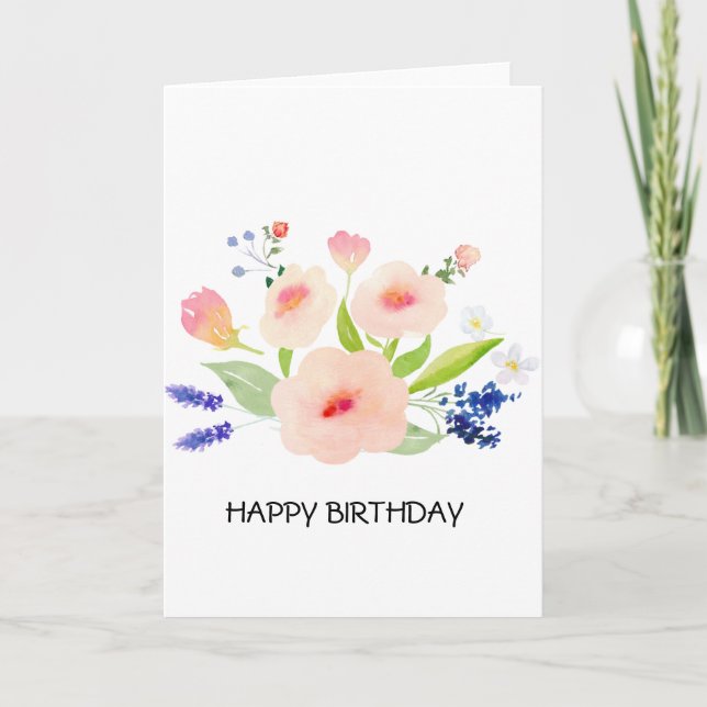 Carte Floral Breeze (Devant)