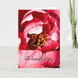 Carte Floral Friendship avec le sentiment original