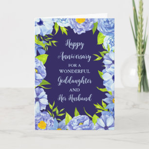 Carte Floral Godgirl et Son Mari Anniversaire