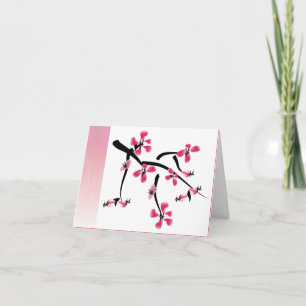 Carte Floral japonais