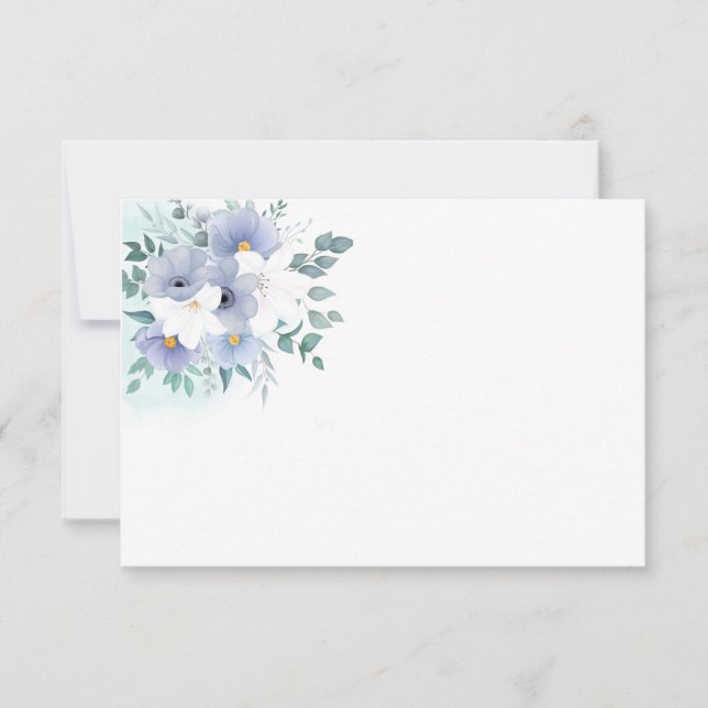 Carte Floral Note (Devant)