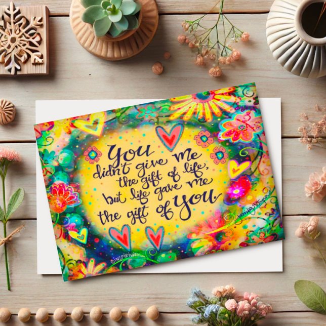 Carte Floral Pretty Mother Fête des mères Bonus Maman St (Créateur téléchargé)