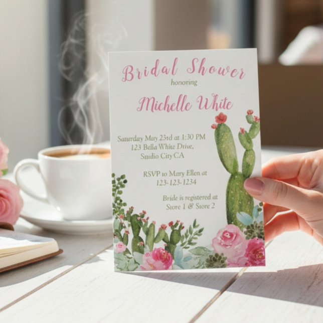 Carte Floral rose rustique (Créateur téléchargé)