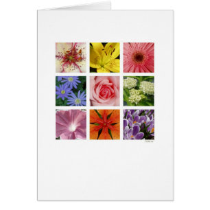 Carte florale