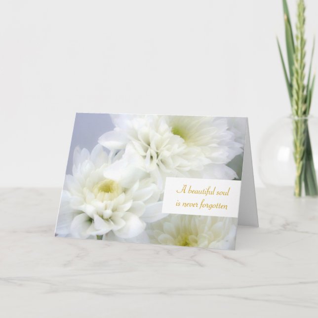 Carte florale de la plus profonde sympathie (Devant)