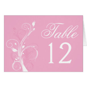 Carte florale de rose et blanche de Tableau de
