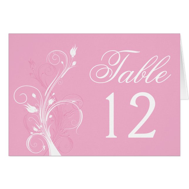 Carte florale de rose et blanche de Tableau de (Devant horizontal)
