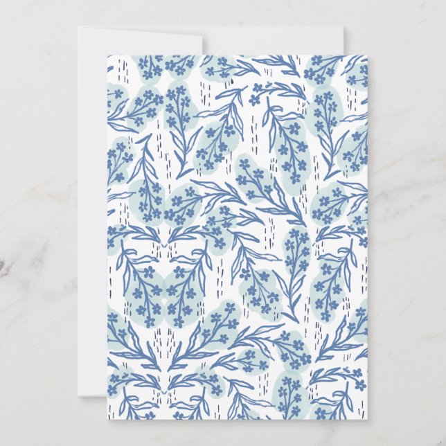 Carte Florale vintage (Devant)