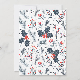 Carte Flore hivernale