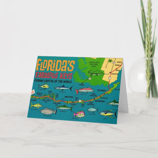 Carte Florida Fish (Devant)