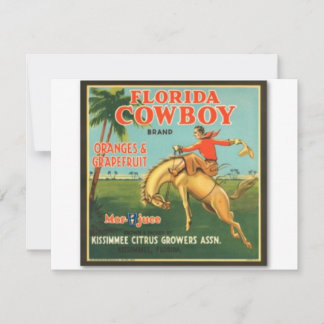 Carte Floride Cowboy