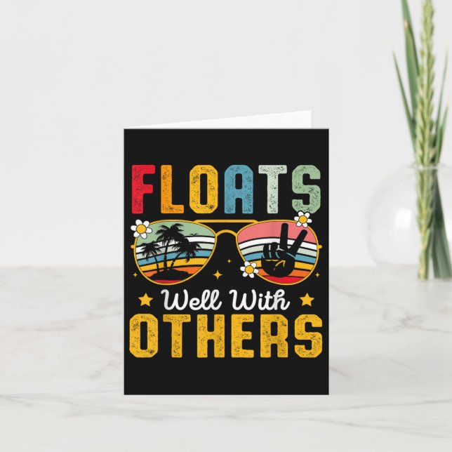 Carte Flotte Bien Avec D'Autres Drôle Tubing Rivière Flo (Devant)
