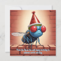 Fly on the Wall Anniversaire : Amusant satirique !