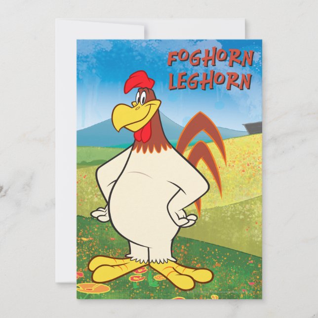 Carte Foghorn Standing (Devant)