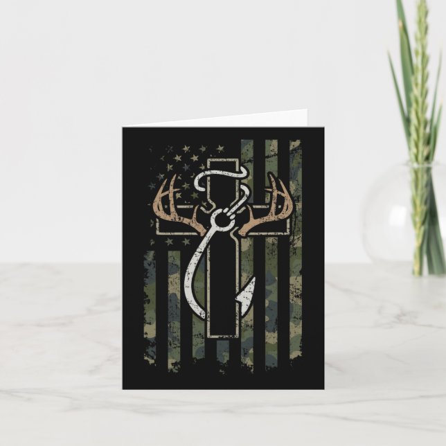 Carte Foi de la chasse - Christian Hunter pêcheur (Devant)