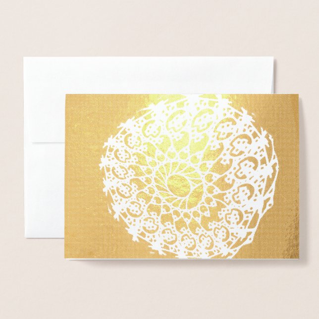 Carte Foil (Devant avec enveloppe)