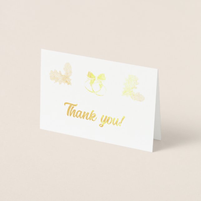 Carte Foil Rustique & Cosy Collection de Mariages  (Devant)
