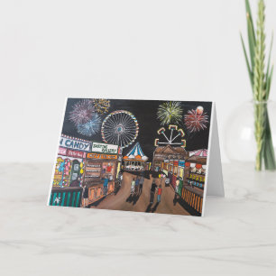 Carte Foire de nuit de Alfred Fox