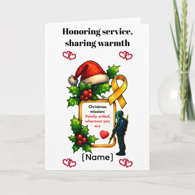 Carte Folded Greeting Card (Devant)